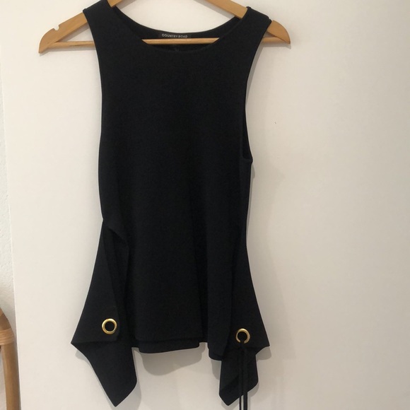 Country Road compact knit black top - Picture 6 of 12